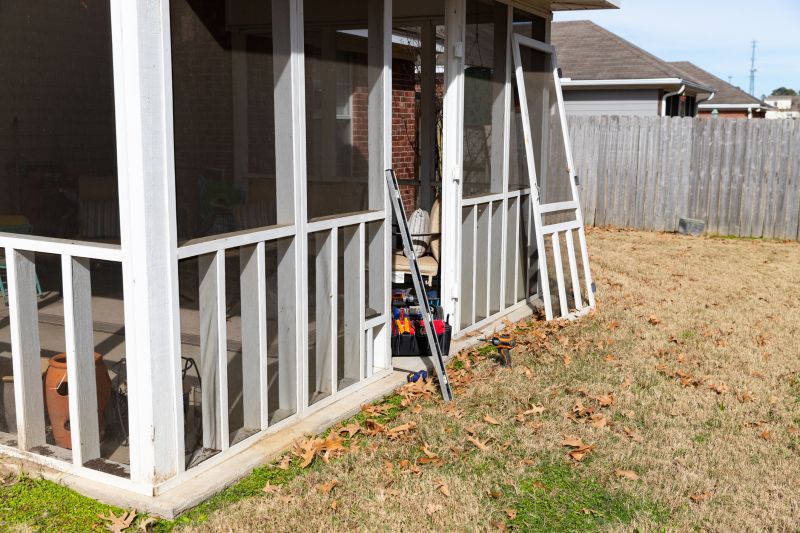 Porch Enclosure Installation in Austin, TX