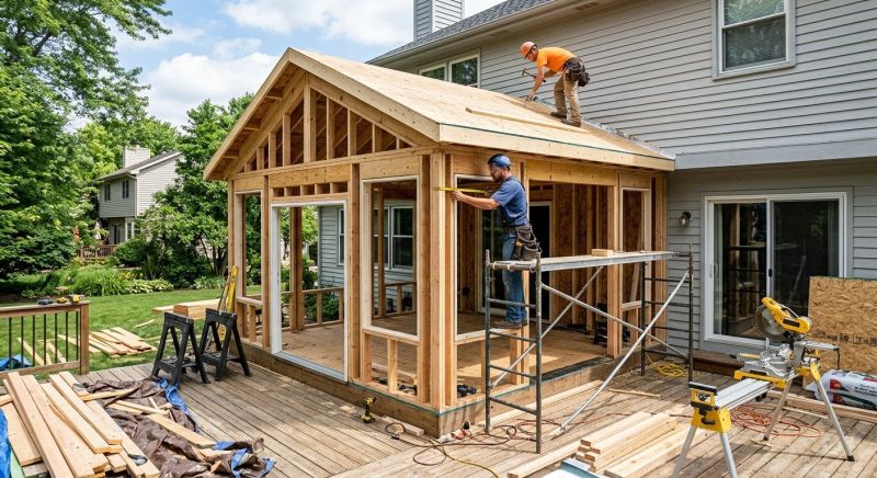Three Season Room Construction in Nashville, TN
